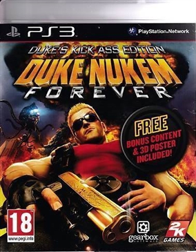 Duke Nukem Forever (Dukes Kick Ass Edition) - PS3 (B Grade) (Genbrug)